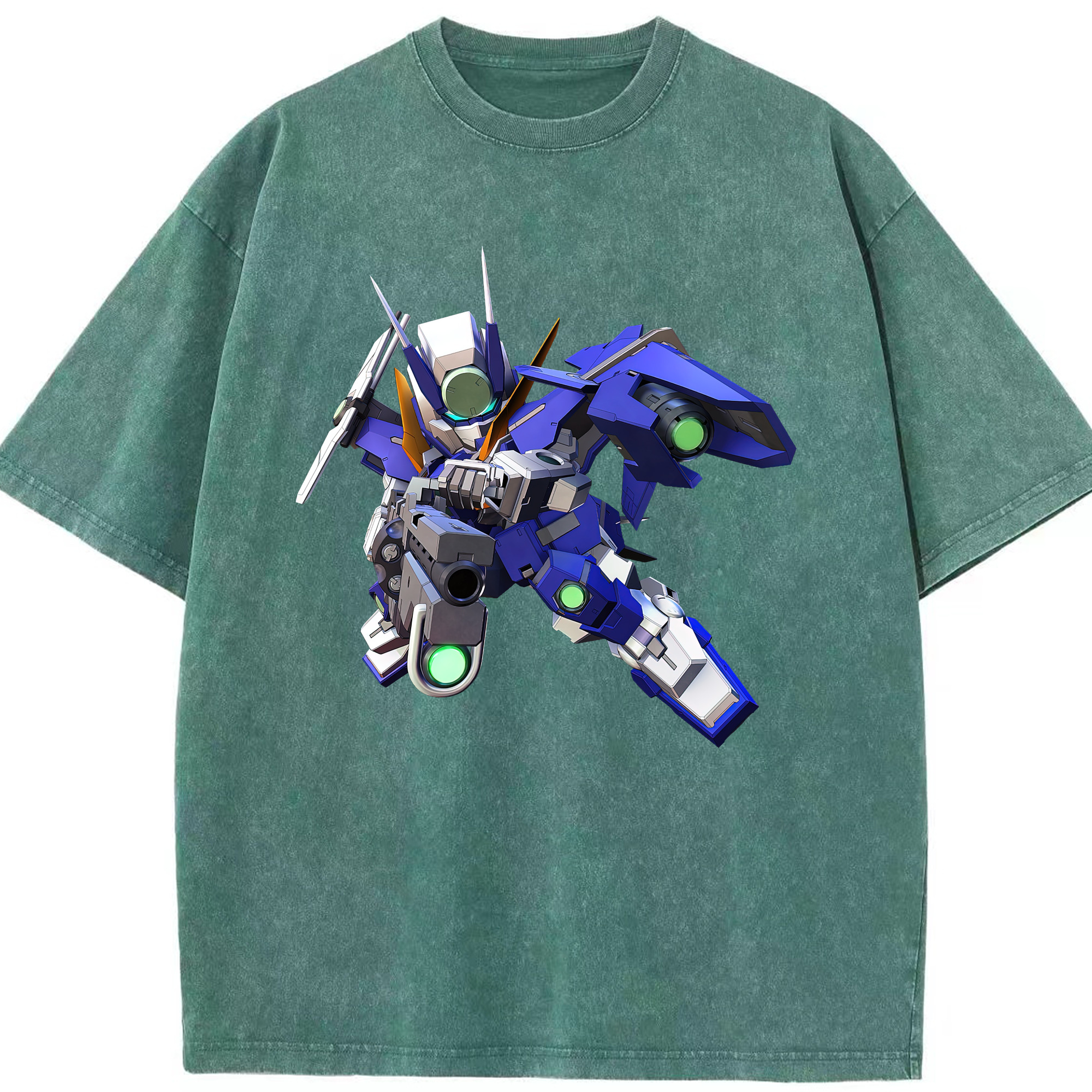 （画像用） 機動戦士ガンダム Mobile Suit Gundam 綿100% ヴィンテージ風 半袖Tシャツ（フロントプリント）